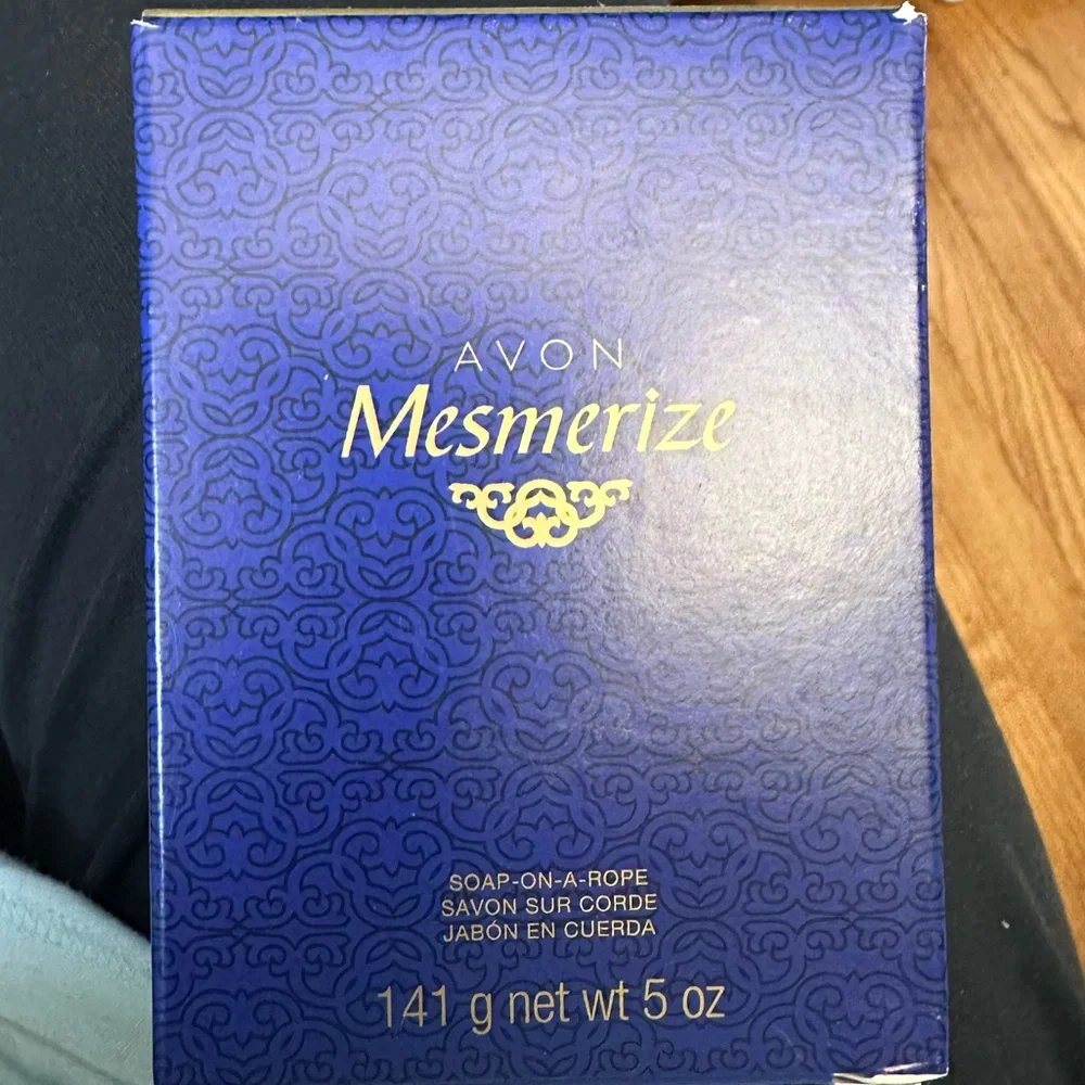 Avon Mesmerize Soap On A Rope Mens Fragrance 5 Ounces